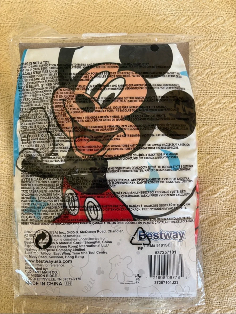 NWT 2 Disney Beach Ball Bundle Bright Multicolor 1 Mickey Mouse 1 Princesses